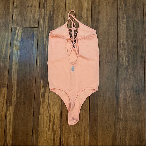 Free people movement dance all day thong bodysuit leotard - Picture 3 of 4